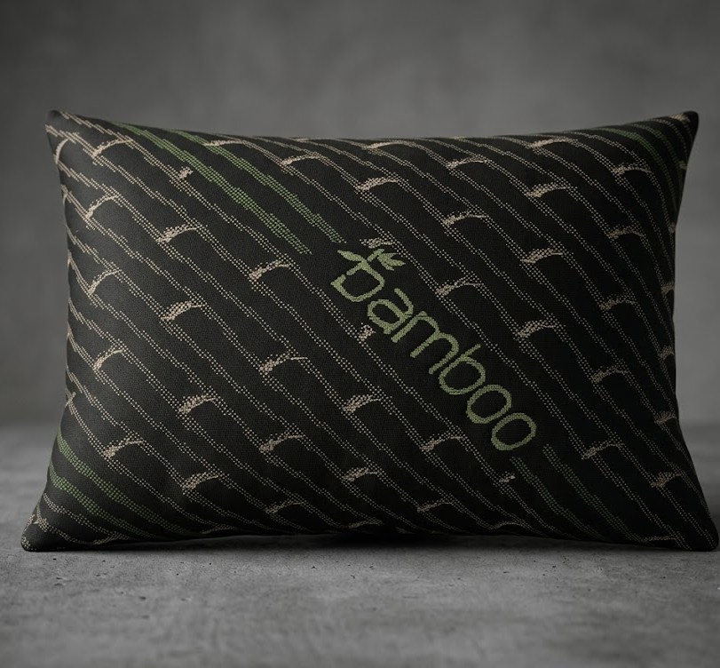 Almohada Bambú Negra - foto 2