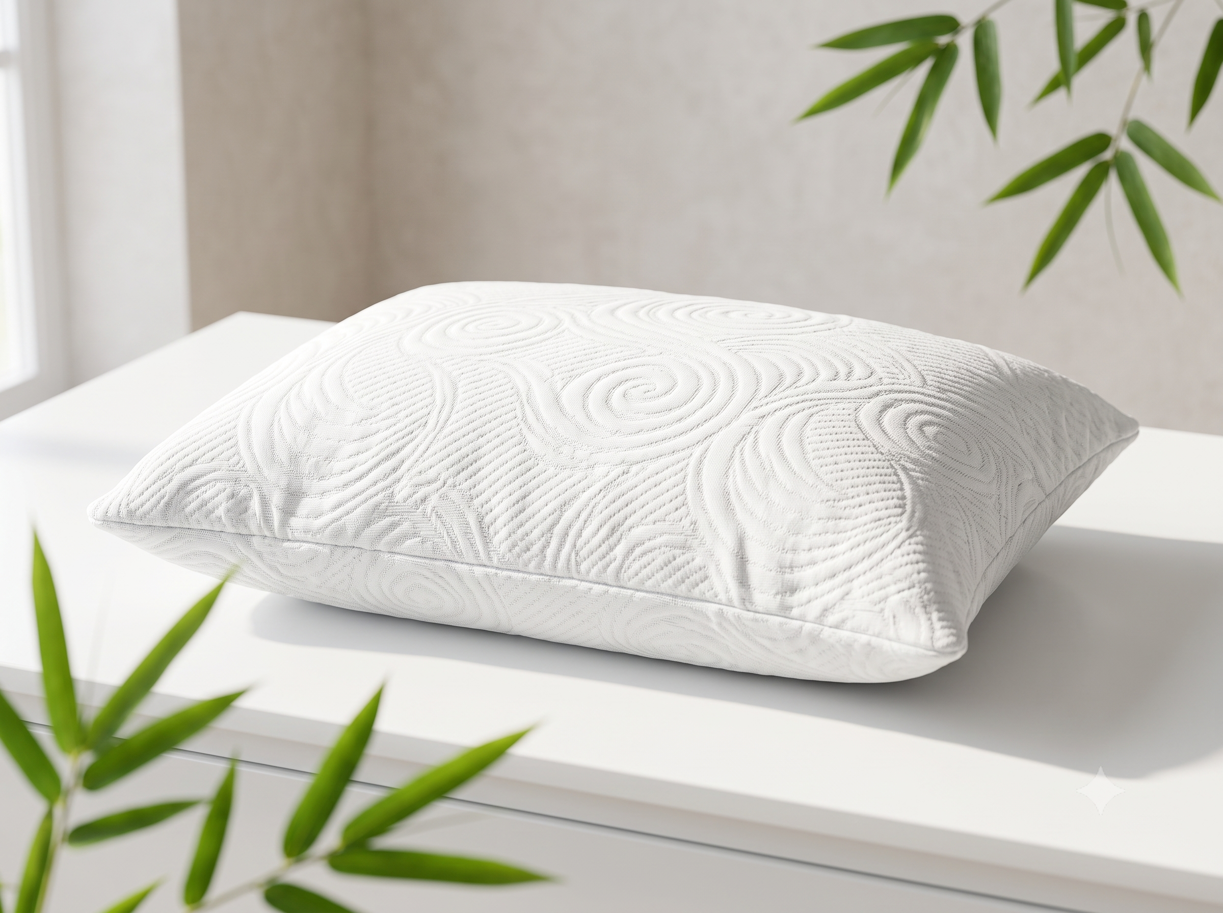 Almohada Bamboo Negra